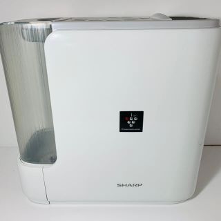 シャープ(SHARP)の【中古】SHARP シャープ 加熱気化加湿器 HV-D50-W(加湿器/除湿機)