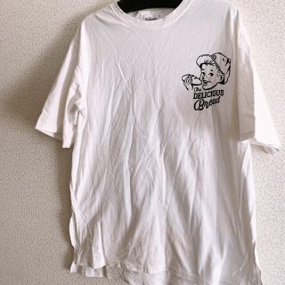 ビックTシャツ　白(Tシャツ/カットソー(半袖/袖なし))