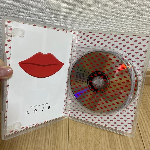 嵐(アラシ)のARASHI　Live　Tour　2013“LOVE” DVD エンタメ/ホビーのDVD/ブルーレイ(ミュージック)の商品写真