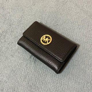 マイケルコース(Michael Kors)のマイケルコース MICHAEL KORS キーケース 黒 新品未使用☆(キーケース)