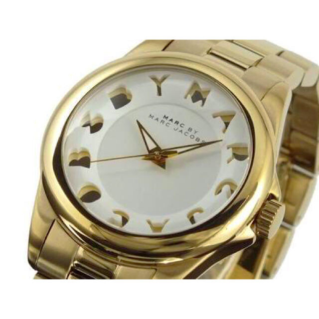 MARC BY MARC JACOBS(マークバイマークジェイコブス)の【USED】MARC BY MARC JACOBS 時計 gold レディースのファッション小物(腕時計)の商品写真