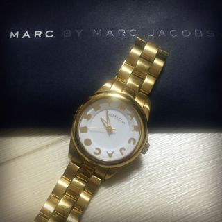 マークバイマークジェイコブス(MARC BY MARC JACOBS)の【USED】MARC BY MARC JACOBS 時計 gold(腕時計)