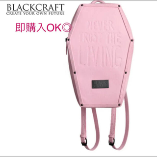 BLACKCRAFT Trust - Pink Coffin Backpack(リュック/バックパック)