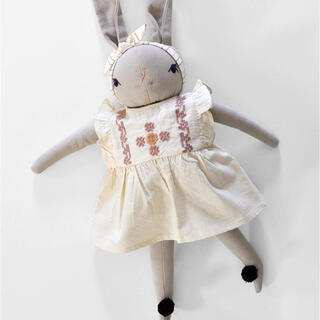 ボンポワン(Bonpoint)のPDC + Apolina Large Cream Rabbit- Daphne(ぬいぐるみ/人形)