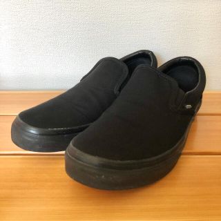 ヴァンズ(VANS)のVANS（ヴァンズ）SLIP ON スリッポン　黒 27cm(スニーカー)