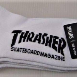 スラッシャー(THRASHER)のスラッシャー 3足セット ソックス アンクルレングス TH-SX204(その他)