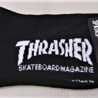 スラッシャー(THRASHER)のスラッシャー 3Pセット ソックス アンクルレングス TH-SX204(その他)