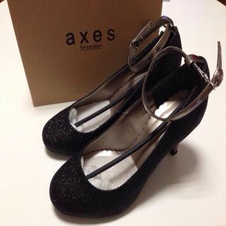 アクシーズファム(axes femme)の♡ラメパンプス♡(ハイヒール/パンプス)