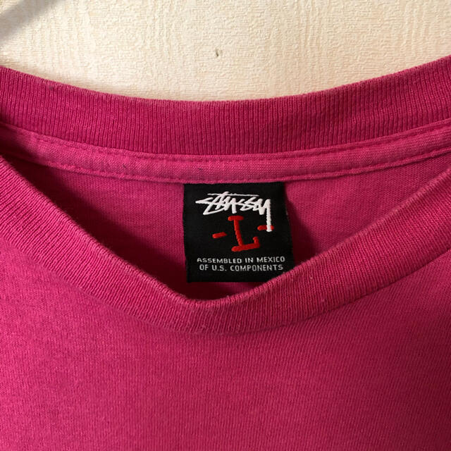 STUSSY(ステューシー)の【ビッグプリント！】ステューシー 胸元ロゴ 背面ビッグプリントロゴ 半袖Tシャツ メンズのトップス(Tシャツ/カットソー(半袖/袖なし))の商品写真