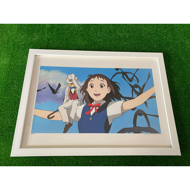 スタジオジブリ 猫の恩返し ポスター カレンダー 額装品 スタジオジブリ 猫の恩返し ポスター カレンダー 額装品