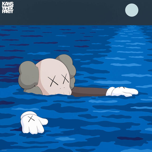 KAWS ポスター TIDE Brooklyn Museum