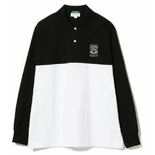 ビームス(BEAMS)のLACOSTE BEAMS 別注 MARINE BLANC 5 L ネイビー(ポロシャツ)