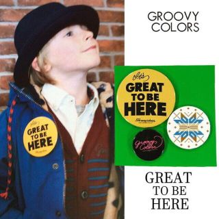 グルービーカラーズ(Groovy Colors)の入手難 DDブランド グルービーカラーズ カタログ掲載 缶バッチ3個セット(その他)