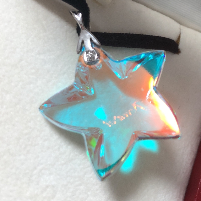 Baccarat - 【廃盤品・色が変化】 バカラ ネックレス 星 スター Baccarat - 【廃盤品・色が変化】 バカラ ネックレス 星 スター