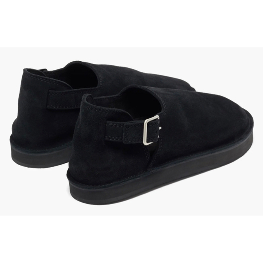 JIL SANDER - JIL SANDER スエードサンダル バックル ブラック JIL SANDER - JIL SANDER スエードサンダル バックル ブラック