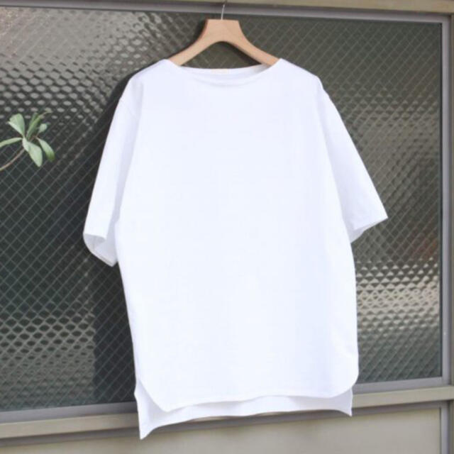 COMOLI 19SS BOAT NECK S/S SHIRT 1 WHITE - Tシャツ/カットソー(半袖 ...