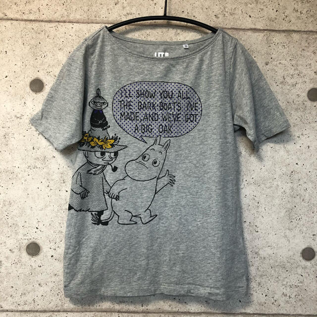 UNIQLO(ユニクロ)のムーミン Tシャツ ユニクロコラボ レディースのトップス(Tシャツ(半袖/袖なし))の商品写真
