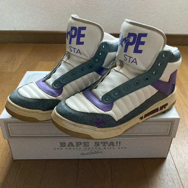 A BATHING APE - BAPESTA88 ハイカットモデル US9(27㎝) NY店舗カラー ...