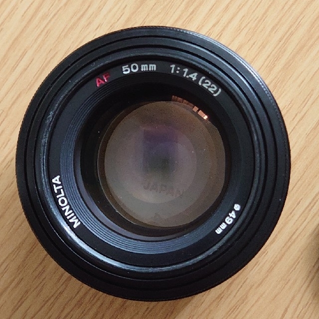 MINOLTA 50mm f1.4 スマホ/家電/カメラのカメラ(レンズ(単焦点))の商品写真