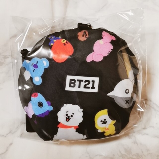 防弾少年団(BTS)(ボウダンショウネンダン)のBT21 エコバッグ レディースのバッグ(エコバッグ)の商品写真