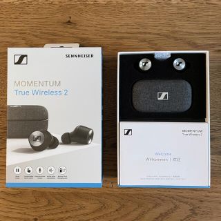 ゼンハイザー(SENNHEISER)のSennheiser MOMENTUM True Wireless 2 ブラック(ヘッドフォン/イヤフォン)