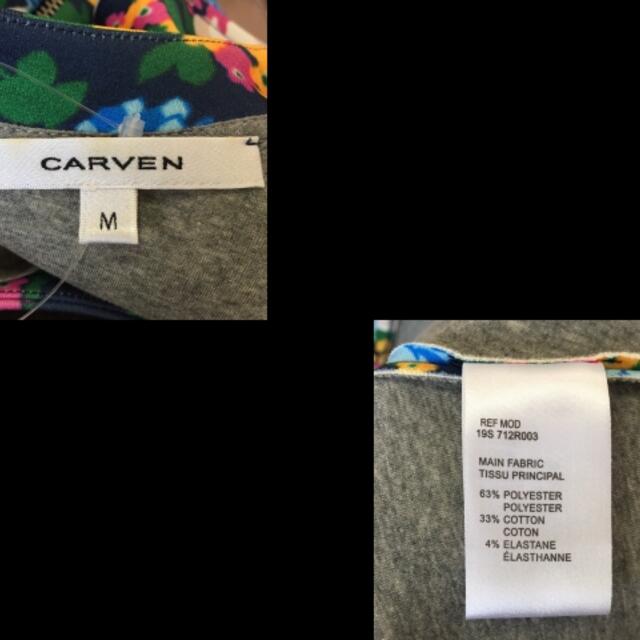 CARVEN(カルヴェン)のカルヴェン サイズM レディース美品  花柄 レディースのワンピース(その他)の商品写真