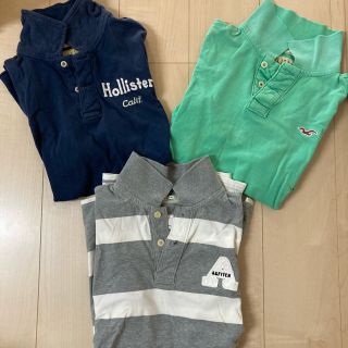 ホリスター(Hollister)のアバクロ ★ ホリスター ★ ポロシャツ メンズ 3枚セット(ポロシャツ)