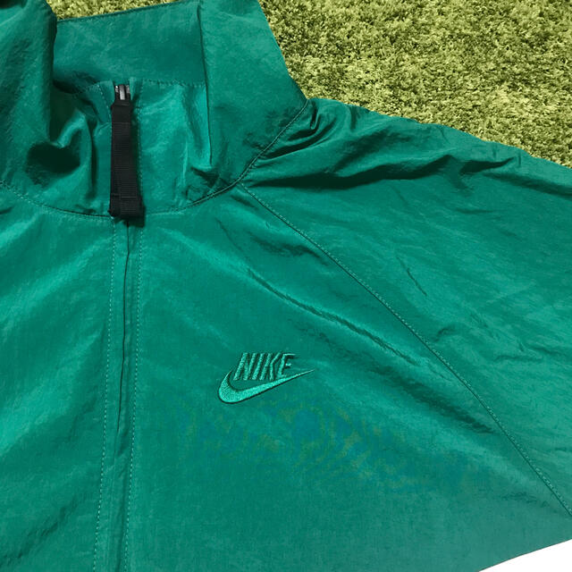 NIKE(ナイキ)のナイキ ビックスウォッシュ アノラックジャケット ナイロン グリーン メンズのジャケット/アウター(ナイロンジャケット)の商品写真