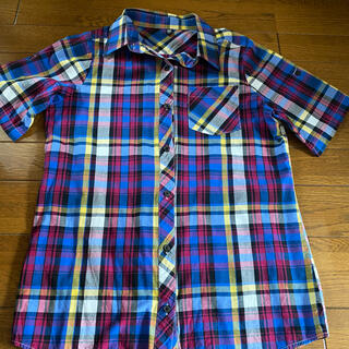 グラニフ(Design Tshirts Store graniph)のグラニフ　チェックシャツ(シャツ/ブラウス(半袖/袖なし))