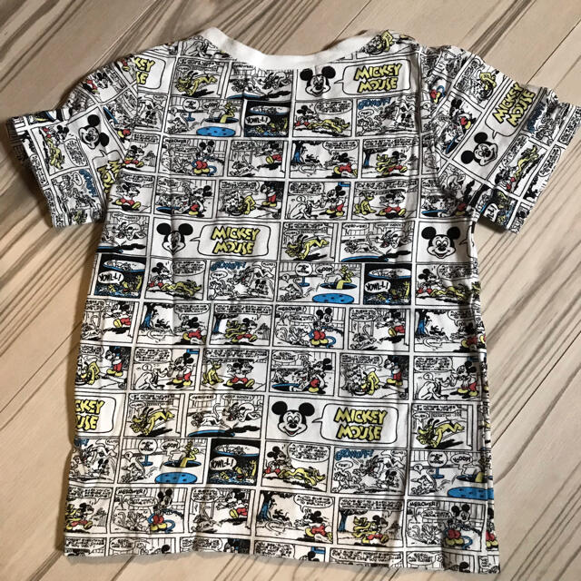 GLOBAL WORK(グローバルワーク)の【GLOBAL WORK】グローバルワーク  ミッキー 半袖Tシャツ サイズM キッズ/ベビー/マタニティのキッズ服男の子用(90cm~)(Tシャツ/カットソー)の商品写真