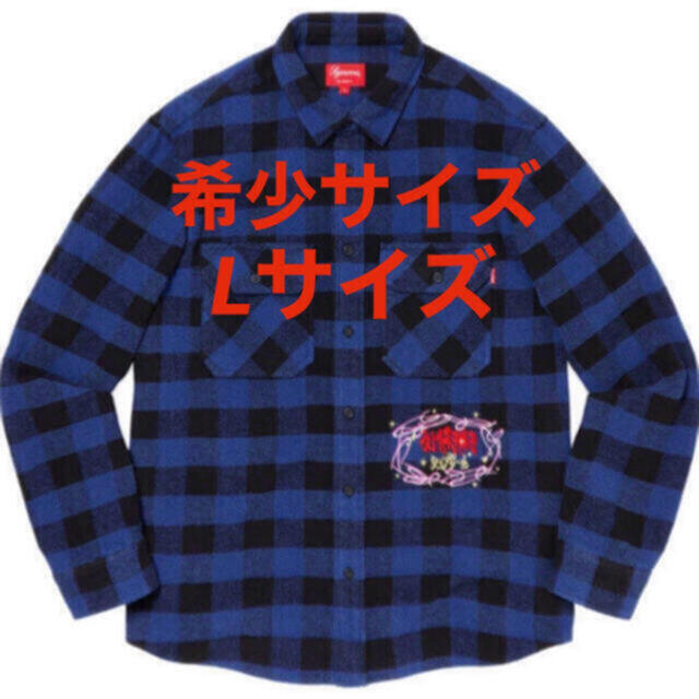 正規品直輸入】 Supreme - 着用 シャツ 希少サイズ Lサイズ takuya