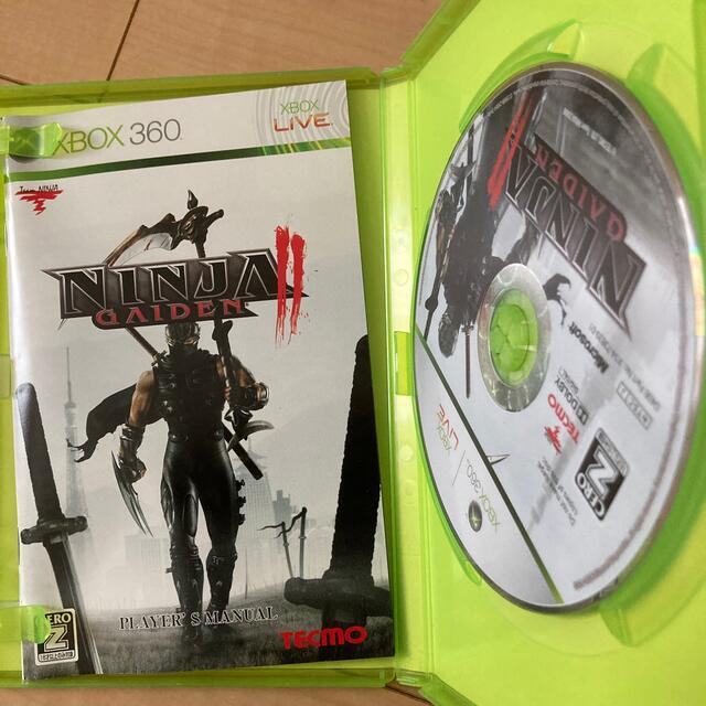 Xbox360(エックスボックス360)のNINJA GAIDEN 2（ニンジャガイデン 2） XB360 エンタメ/ホビーのゲームソフト/ゲーム機本体(家庭用ゲームソフト)の商品写真