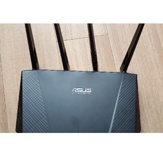 エイスース(ASUS)のASUS RT-AC87U　デュアルバンドWi-Fiギガビットルーター  ASU(PC周辺機器)