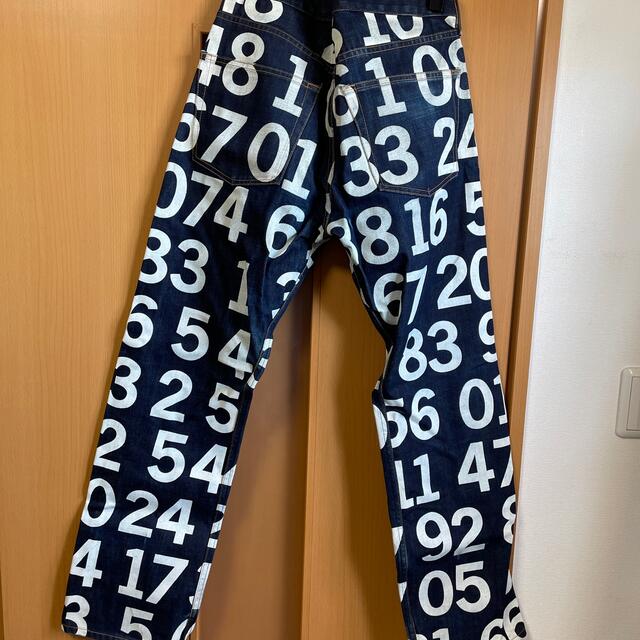 コムデギャルソン×ジュンヤワタナベ 数字プリントデニム | forext.org.br