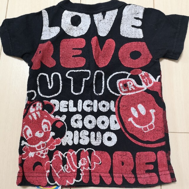 LOVE REVOLUTION(ラブレボリューション)のラブレボ　ティーシャツ　Tシャツ　90cm キッズ/ベビー/マタニティのキッズ服女の子用(90cm~)(Tシャツ/カットソー)の商品写真