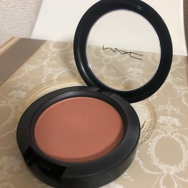 MAC(マック)の【売り切り希望！】美品！MAC チーク　コパトーン コスメ/美容のベースメイク/化粧品(チーク)の商品写真