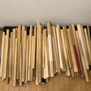 【送料込】和太鼓 バチ まとめ 80本セット 撥(和太鼓)