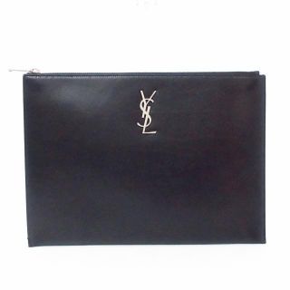 サンローラン(Saint Laurent)のサンローランパリ美品  453249 黒(クラッチバッグ)