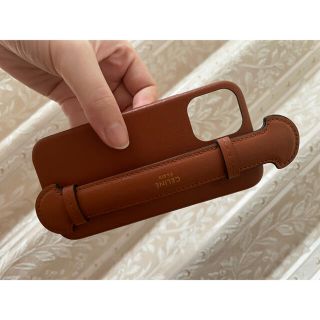 セリーヌ(celine)のiPhone 12 mini ケース レザー celine(iPhoneケース)