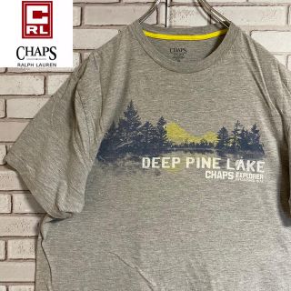 チャップス(CHAPS)の90s 古着  チャップス Tシャツ プリント ビッグシルエット ゆるだぼ(Tシャツ/カットソー(半袖/袖なし))