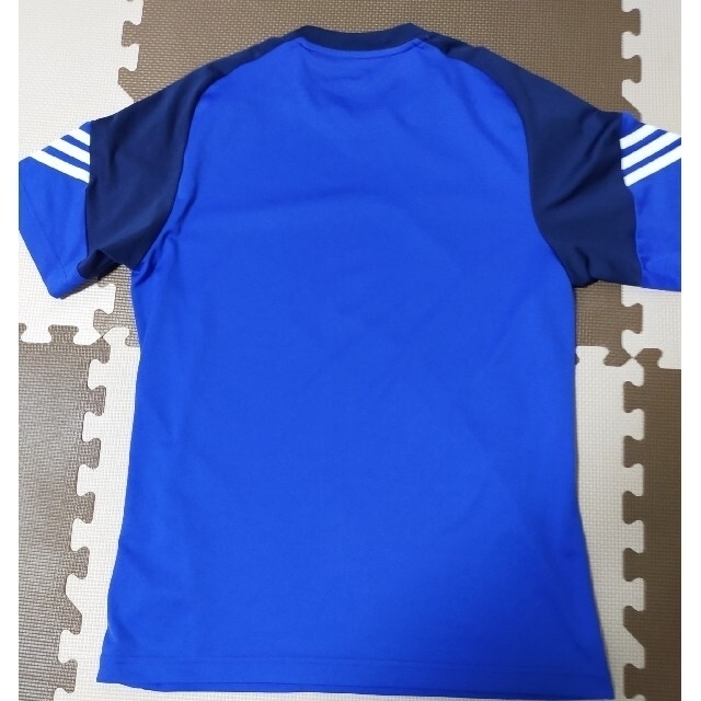 adidas(アディダス)の★アディダス Tシャツ 青&紺 サイズL メンズのトップス(Tシャツ/カットソー(半袖/袖なし))の商品写真