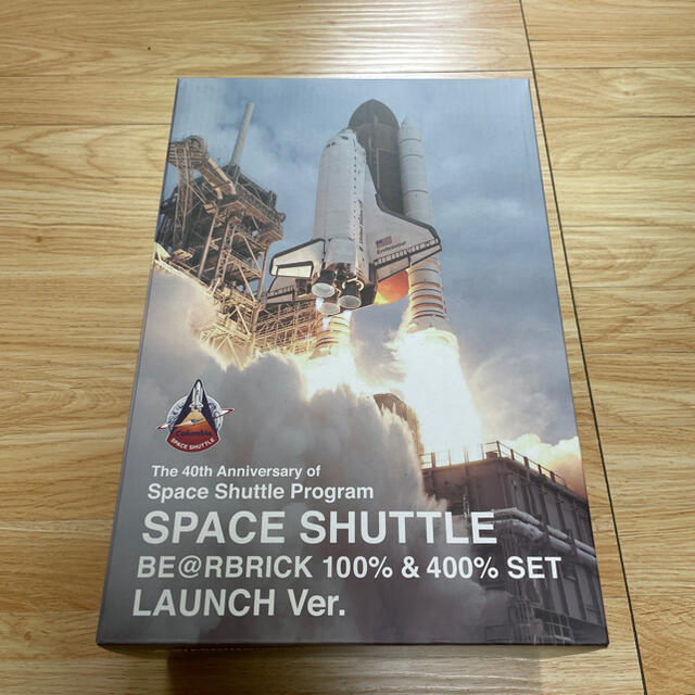 SPACE SHUTTLE BE@RBRICK LAUNCH 100%&400%フィギュア