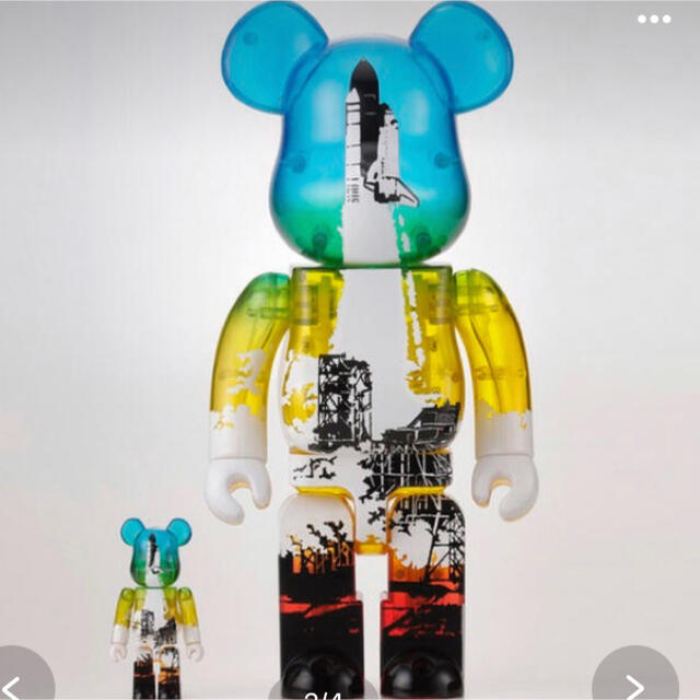 SPACE SHUTTLE BE@RBRICK LAUNCH 100%&400%フィギュア