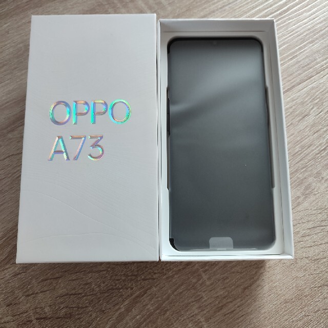 未使用 OPPO A73 CPH2099 SIMフリー ネイビーブルー お洒落 aulicum