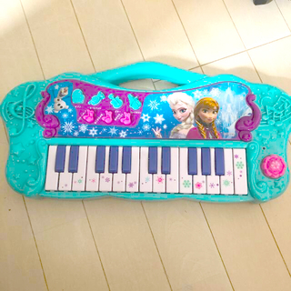 ディズニー(Disney)のアナ雪ピアノ　ミュージックキーボード(楽譜)