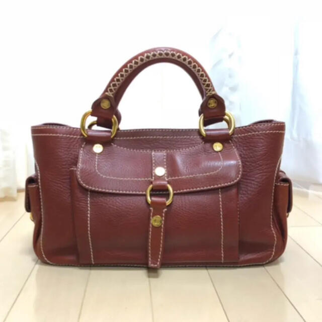 CELINE セリーヌ ブギーバック(ハンドバッグ) 美品 レディース バッグ