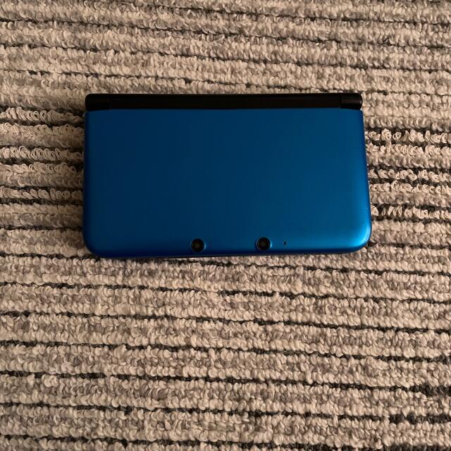 任天堂(ニンテンドウ)のNintendo 3DS  LL 本体ブルー/ブラック エンタメ/ホビーのゲームソフト/ゲーム機本体(携帯用ゲーム機本体)の商品写真