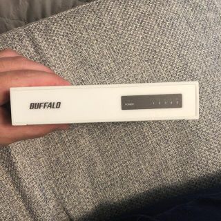 バッファロー(Buffalo)のスイッチングハブ LAN hub(PC周辺機器)