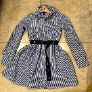 ラルフローレン(Ralph Lauren)のラルフローレン　シャツワンピース　140(ワンピース)