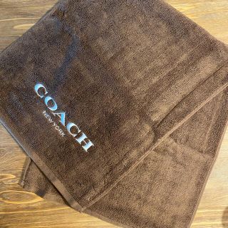 コーチ(COACH)のCOACH（コーチ）フェイスタオル【未使用/箱付】(タオル/バス用品)